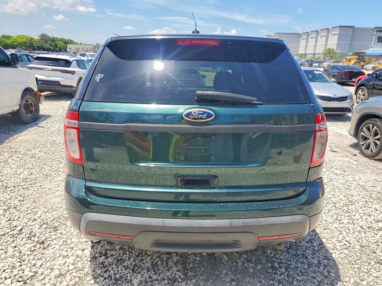 2013 Ford Explorer Police Interceptor Two Tone vin: 1FM5K8AR6DGA51474