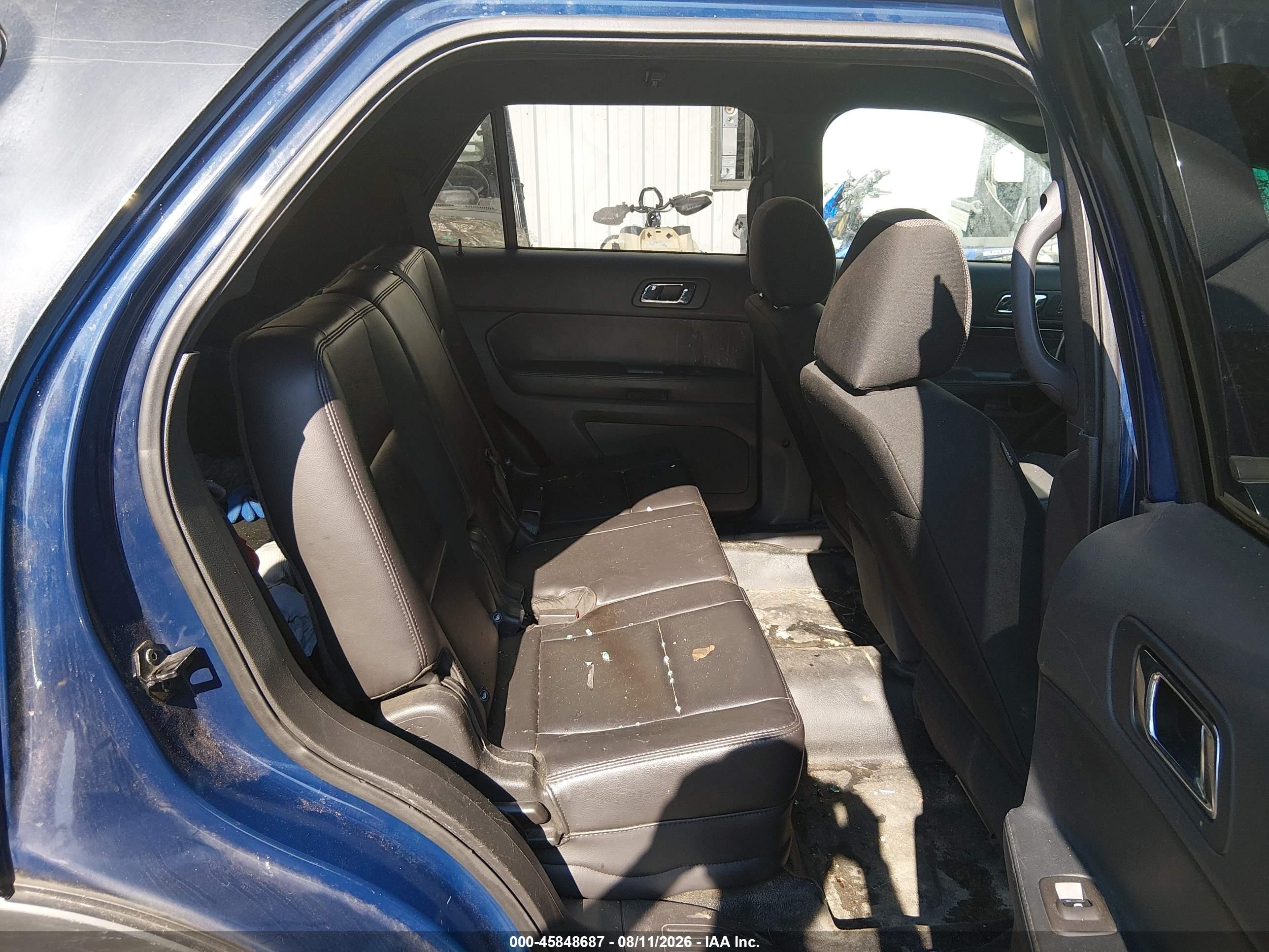 2013 Ford Utility Police Interceptor   Black vin: 1FM5K8AR6DGC35863