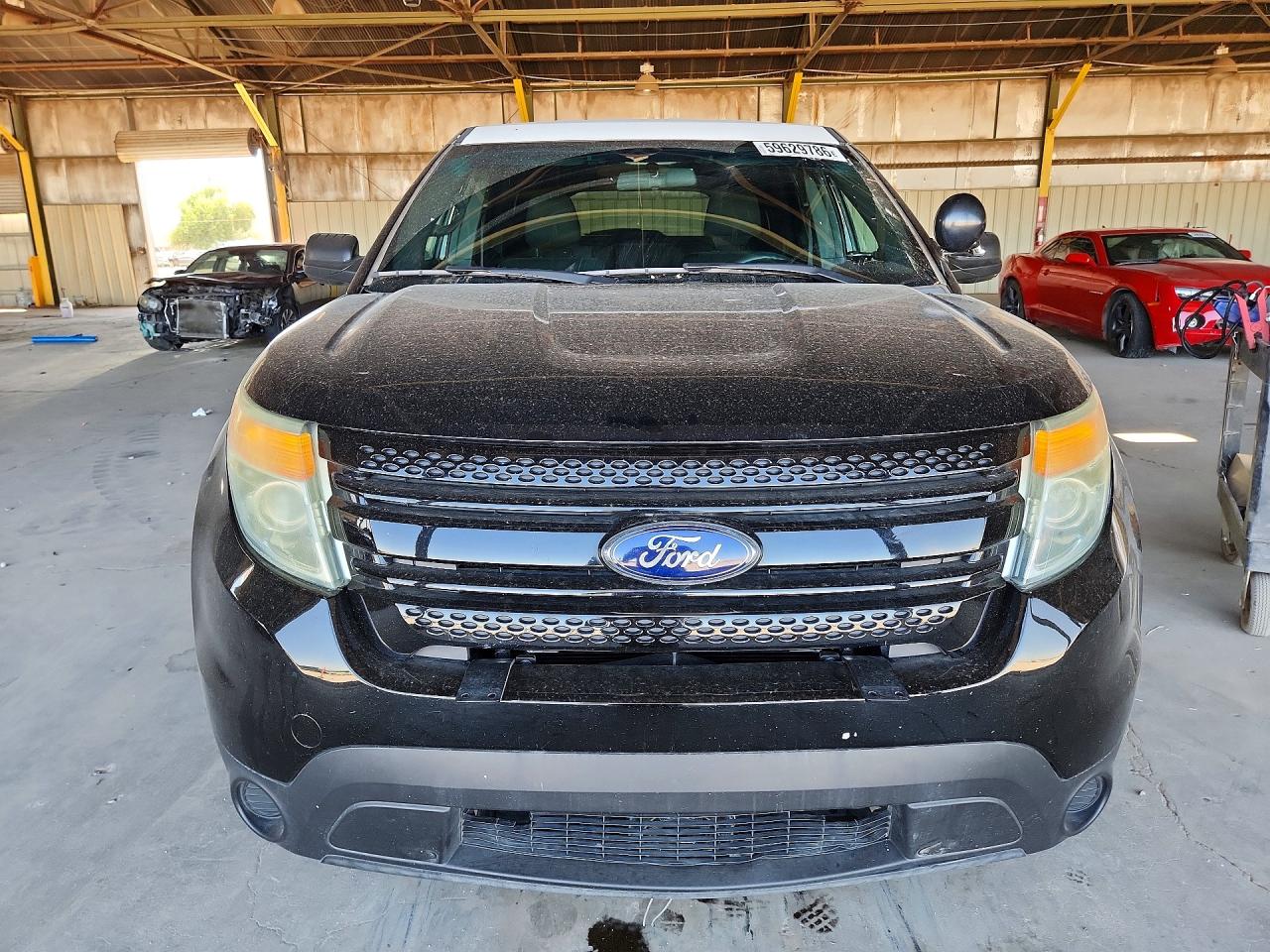 2015 Ford Explorer Police Interceptor Two Tone vin: 1FM5K8AR6FGB41324