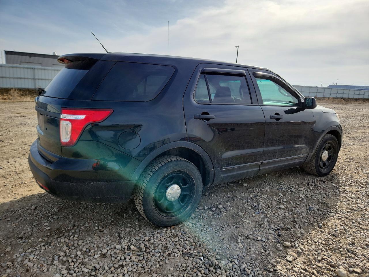 2015 Ford Explorer Police Interceptor Черный vin: 1FM5K8AR6FGC26874