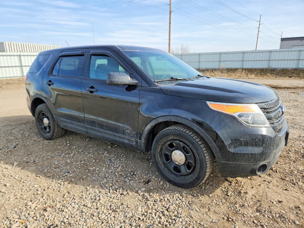 2015 Ford Explorer Police Interceptor Черный vin: 1FM5K8AR6FGC26874
