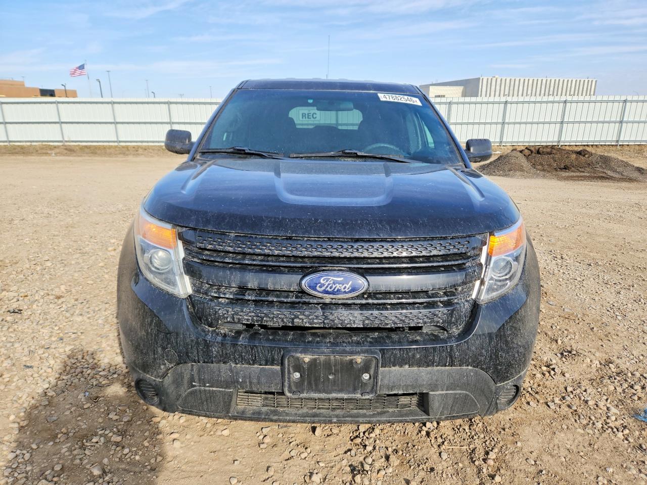 2015 Ford Explorer Police Interceptor Черный vin: 1FM5K8AR6FGC26874