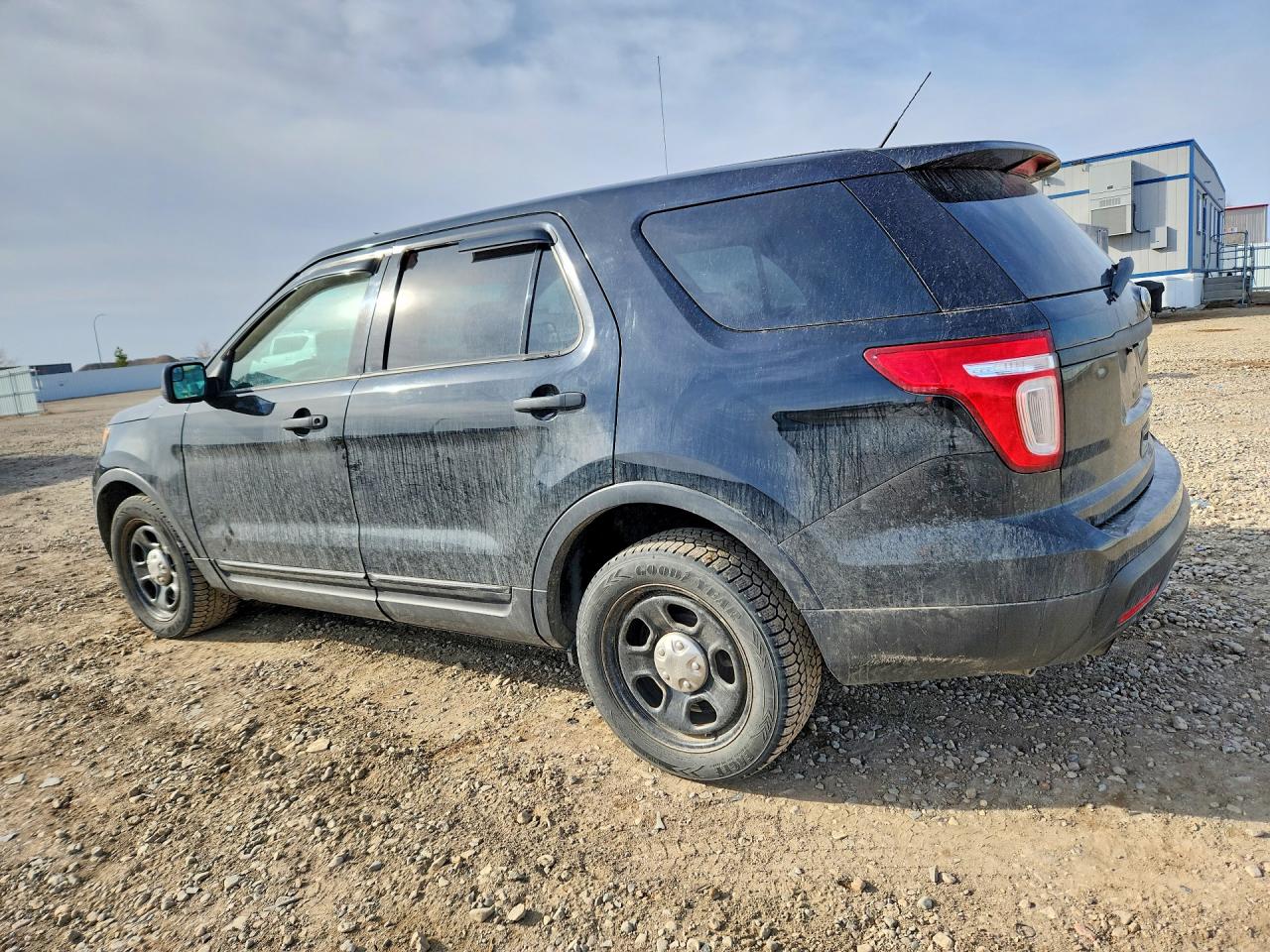 2015 Ford Explorer Police Interceptor Черный vin: 1FM5K8AR6FGC26874