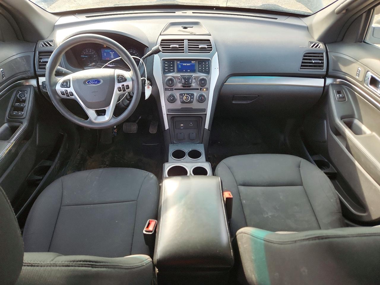 2015 Ford Explorer Police Interceptor Черный vin: 1FM5K8AR6FGC26874