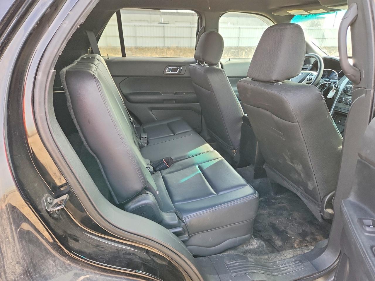 2015 Ford Explorer Police Interceptor Черный vin: 1FM5K8AR6FGC26874