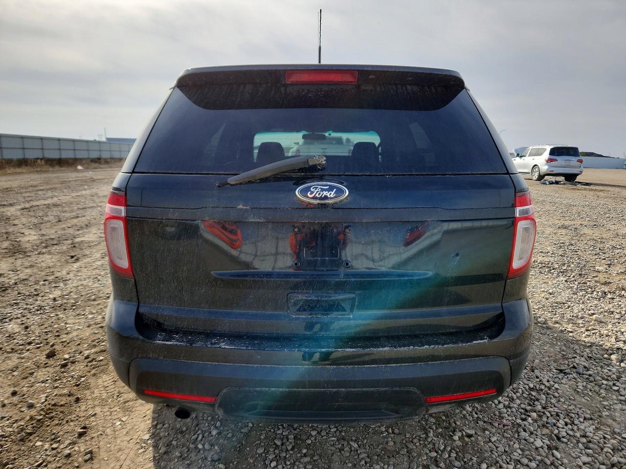 2015 Ford Explorer Police Interceptor Черный vin: 1FM5K8AR6FGC26874