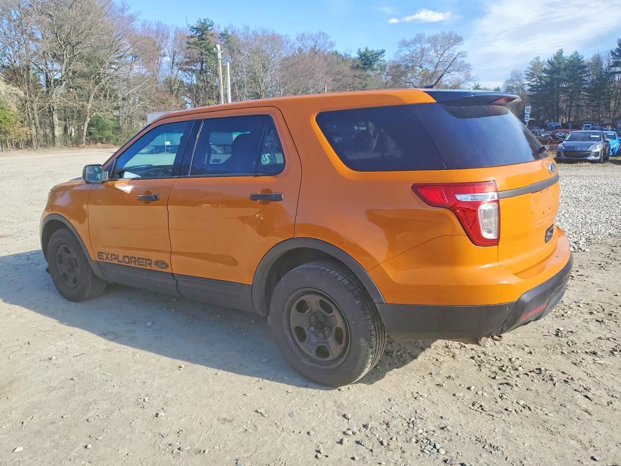 2013 Ford Explorer Police Interceptor Orange vin: 1FM5K8AR7DGA26681