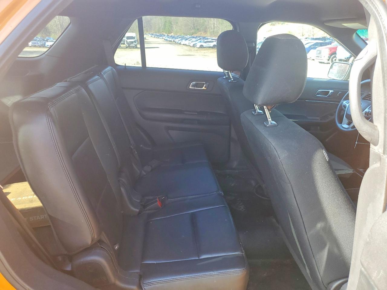 2013 Ford Explorer Police Interceptor Orange vin: 1FM5K8AR7DGA26681