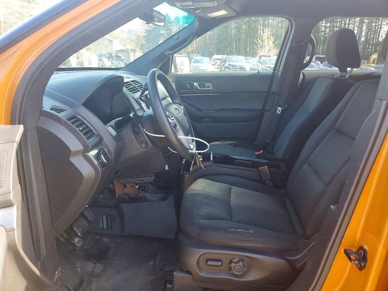 2013 Ford Explorer Police Interceptor Orange vin: 1FM5K8AR7DGA26681