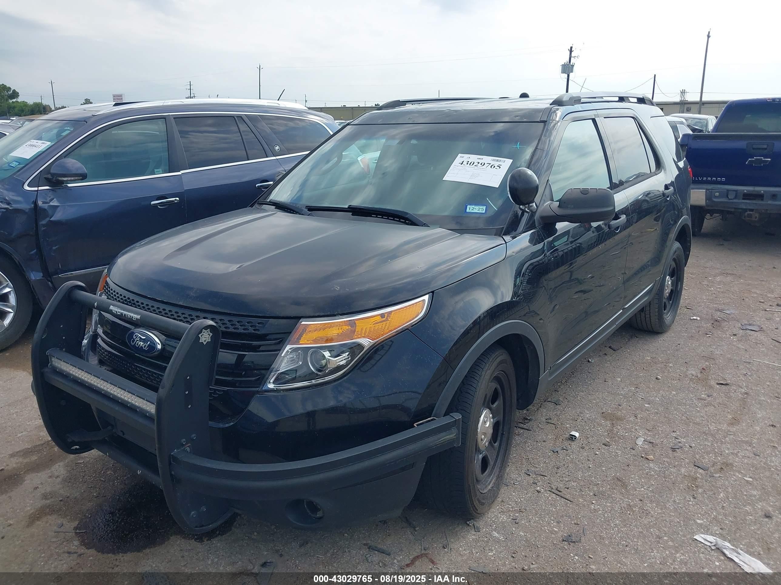 2013 Ford Police Interceptor   Black vin: 1FM5K8AR7DGC06971