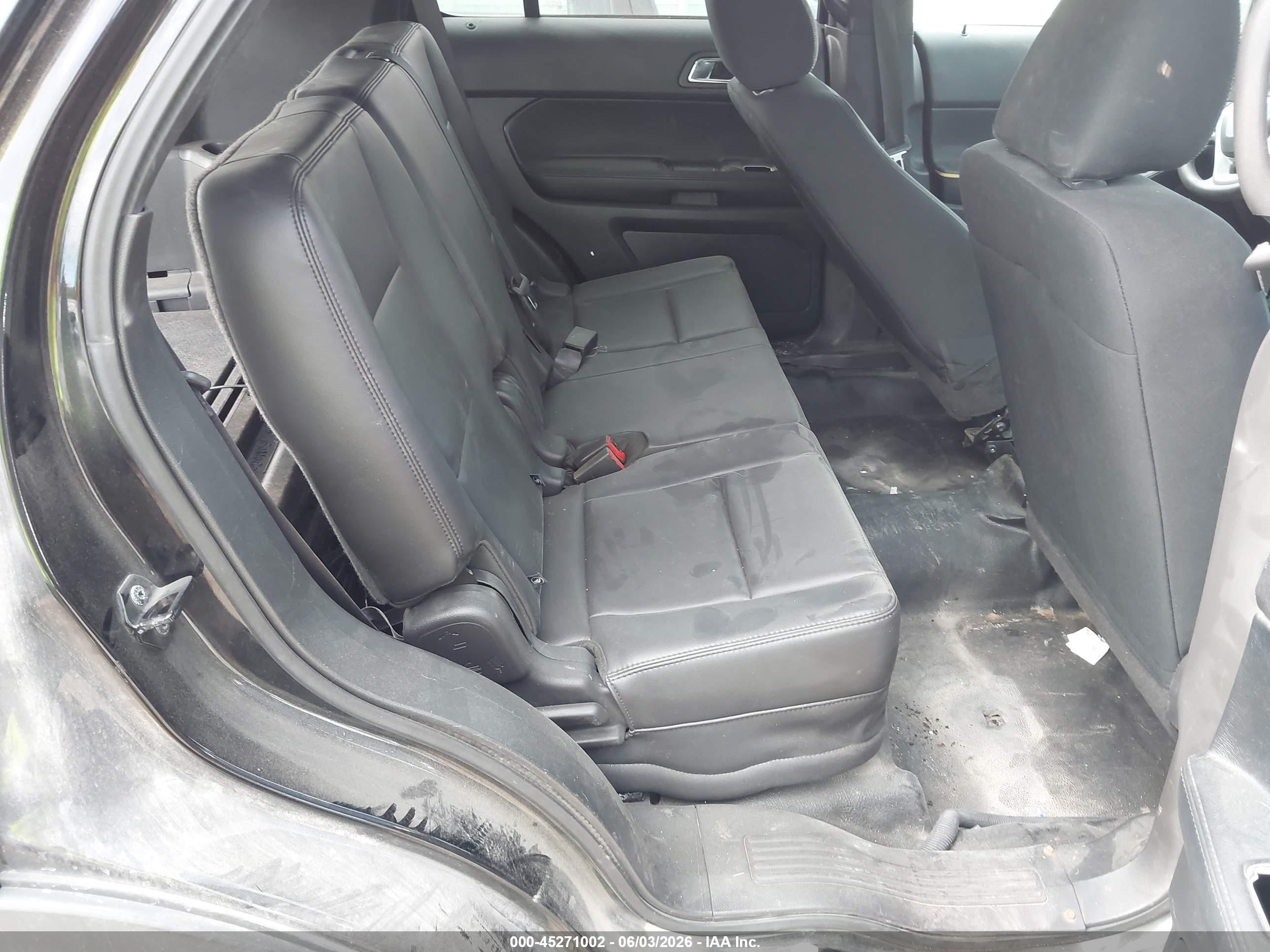 2013 Ford Utility Police Interceptor   Black vin: 1FM5K8AR7DGC25875