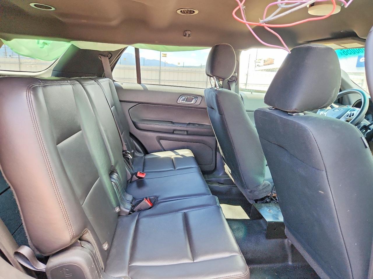 2015 Ford Explorer Police Interceptor Синий vin: 1FM5K8AR7FGA56962
