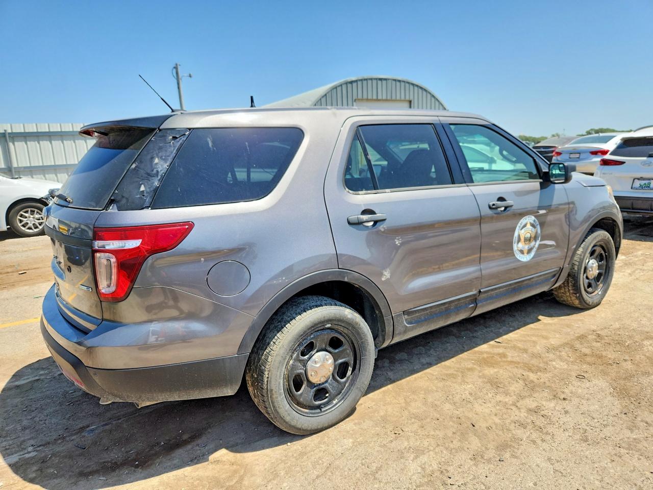 2015 Ford Explorer Police Interceptor Black vin: 1FM5K8AR7FGC08142