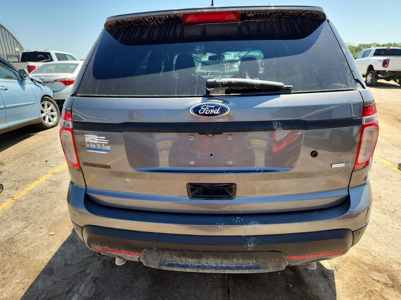 2015 Ford Explorer Police Interceptor Black vin: 1FM5K8AR7FGC08142