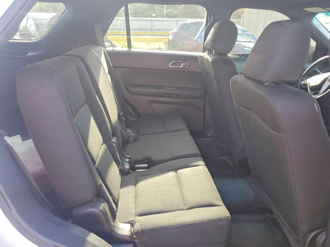 2015 Ford Explorer Police Interceptor White vin: 1FM5K8AR7FGC16757