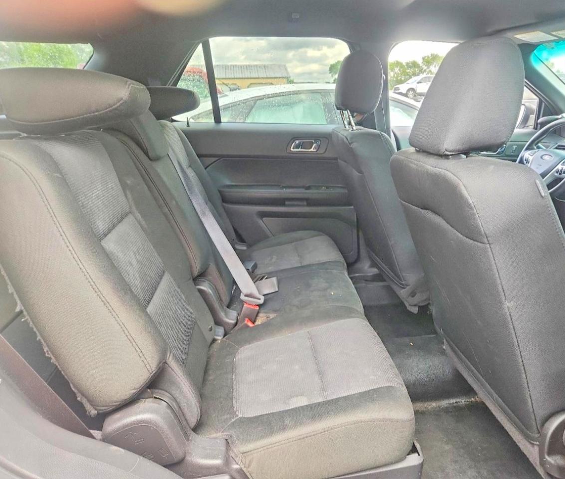 2015 Ford Explorer Police Interceptor White vin: 1FM5K8AR7FGC28598