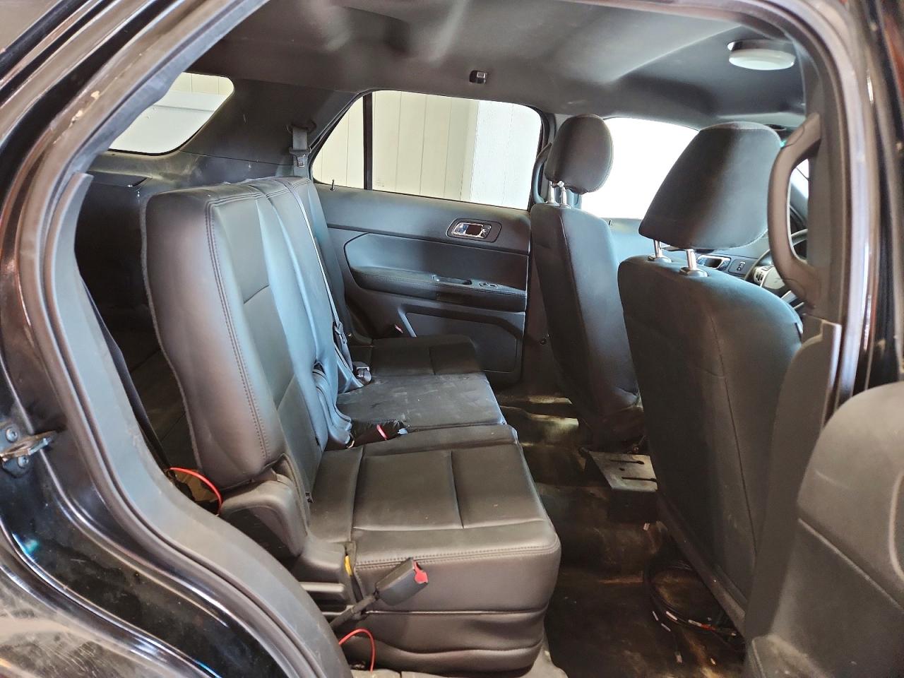 2014 Ford Explorer Police Interceptor Black vin: 1FM5K8AR8EGC08357