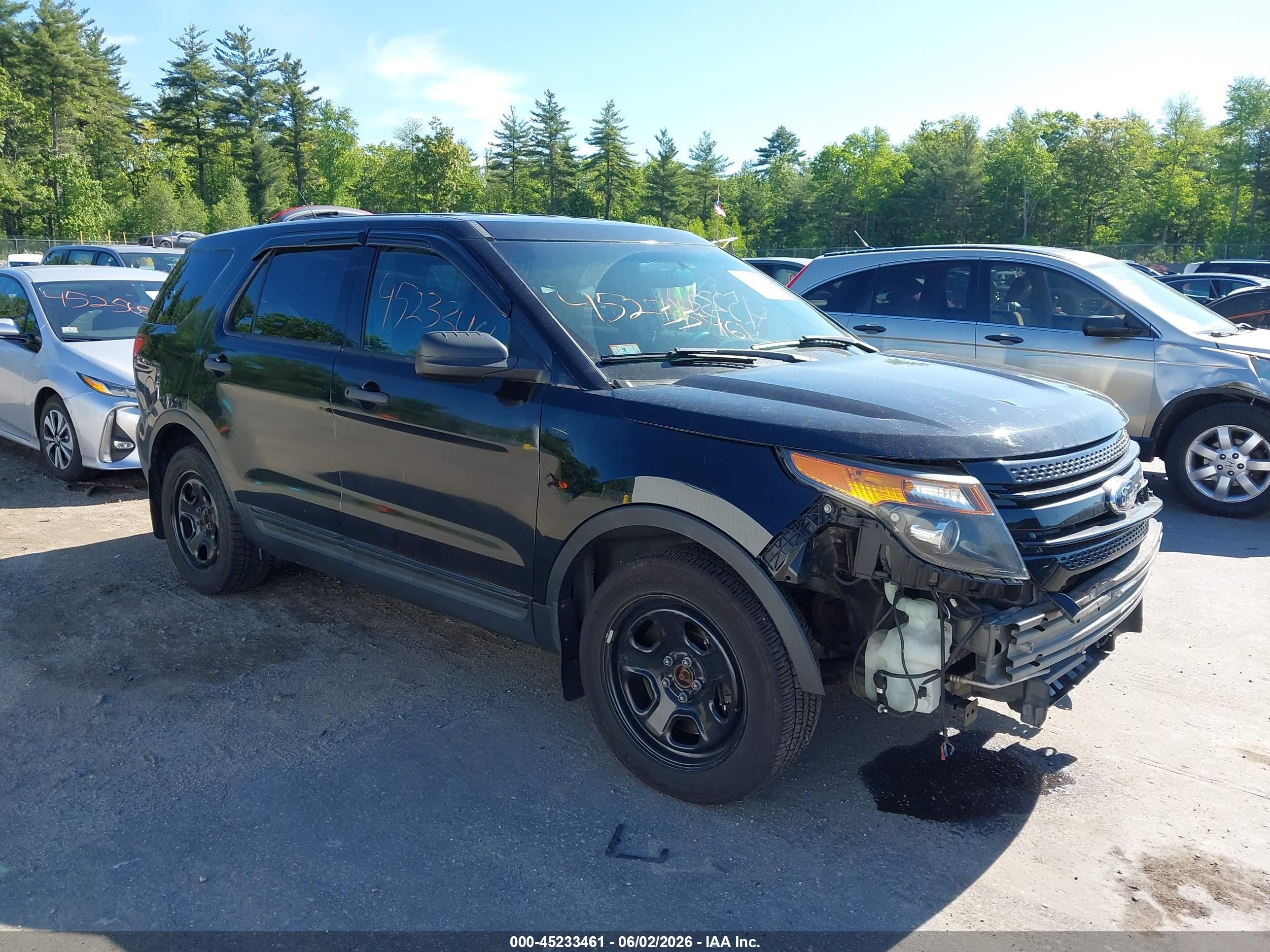 2015 Ford Utility Police Interceptor   Black vin: 1FM5K8AR8FGA46246