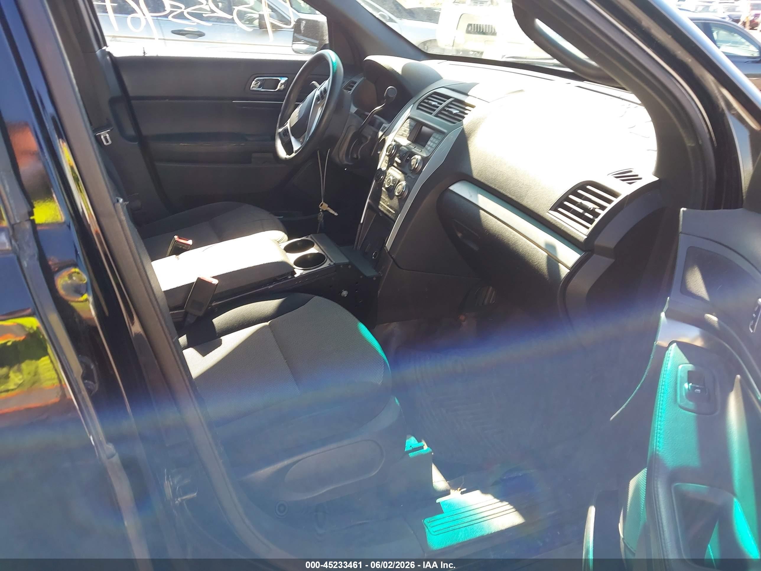 2015 Ford Utility Police Interceptor   Black vin: 1FM5K8AR8FGA46246