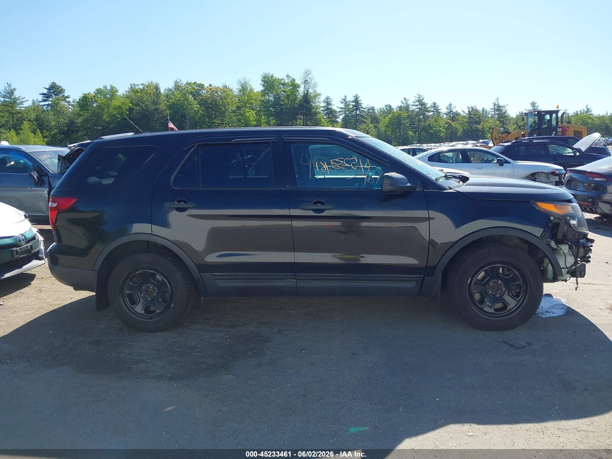 2015 Ford Utility Police Interceptor   Black vin: 1FM5K8AR8FGA46246