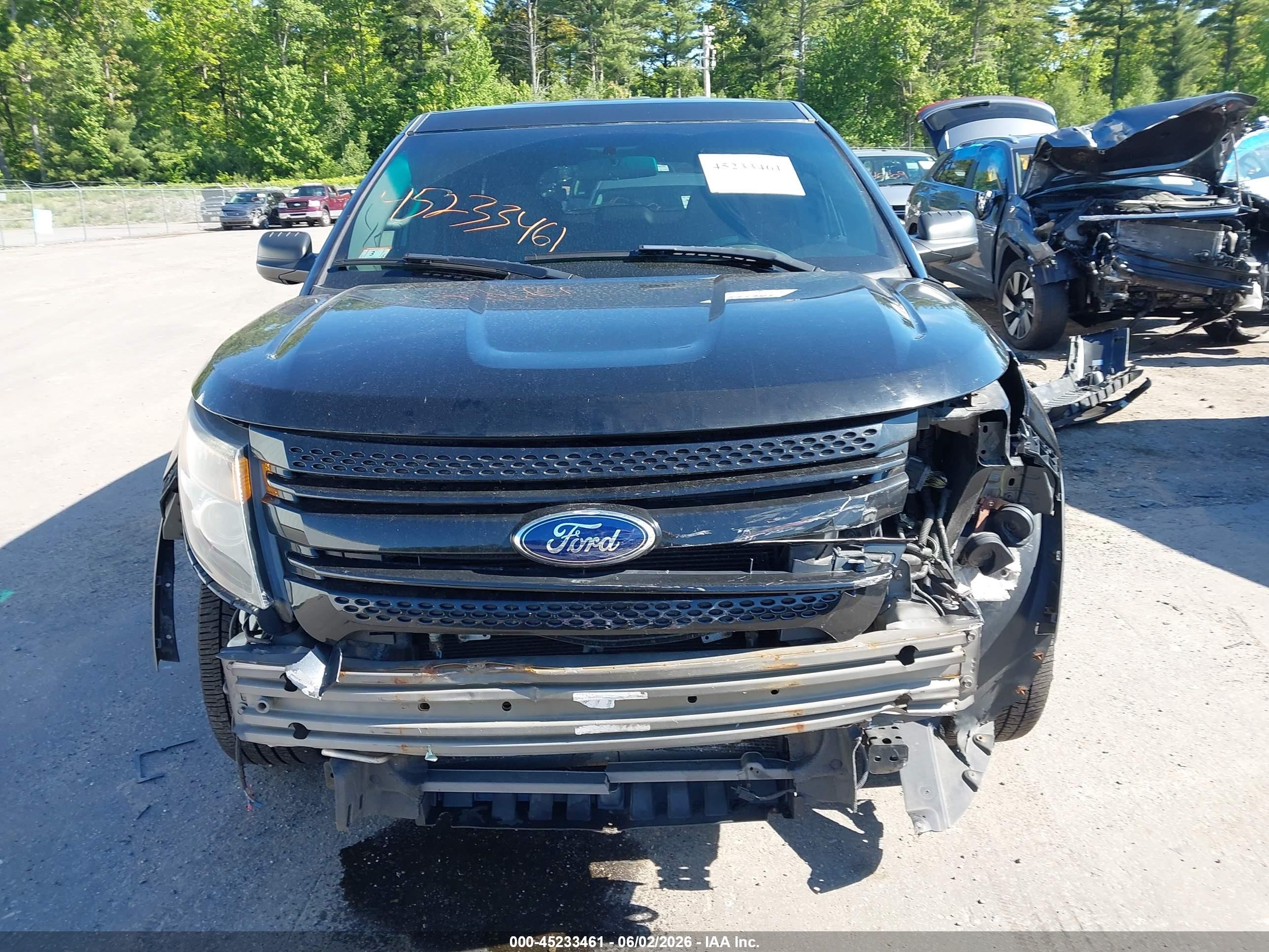 2015 Ford Utility Police Interceptor   Black vin: 1FM5K8AR8FGA46246