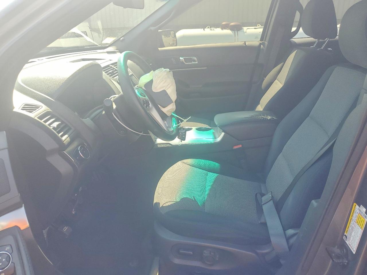2015 Ford Explorer Police Interceptor Gray vin: 1FM5K8AR8FGA78517