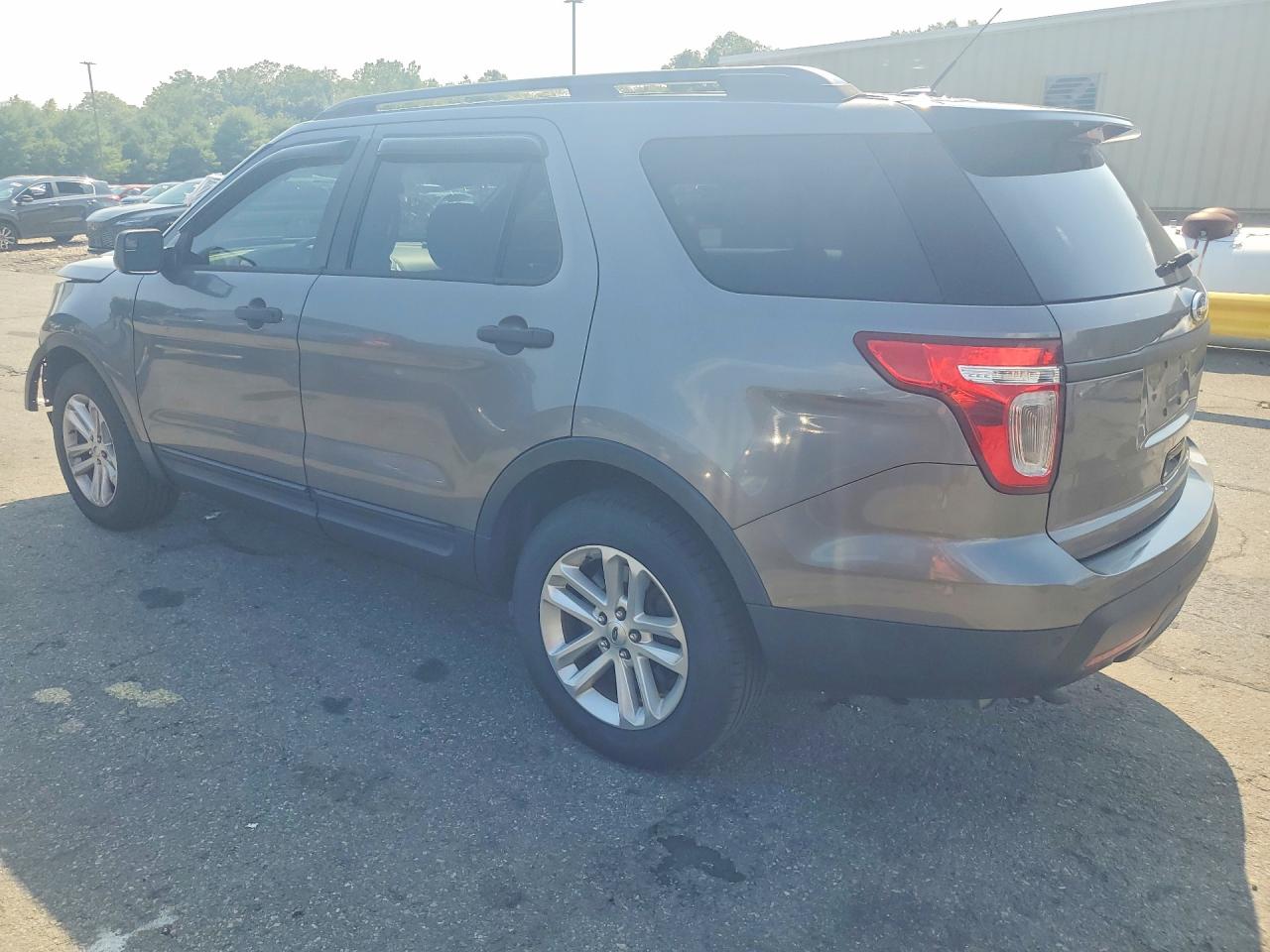 2015 Ford Explorer Police Interceptor Gray vin: 1FM5K8AR8FGA78517