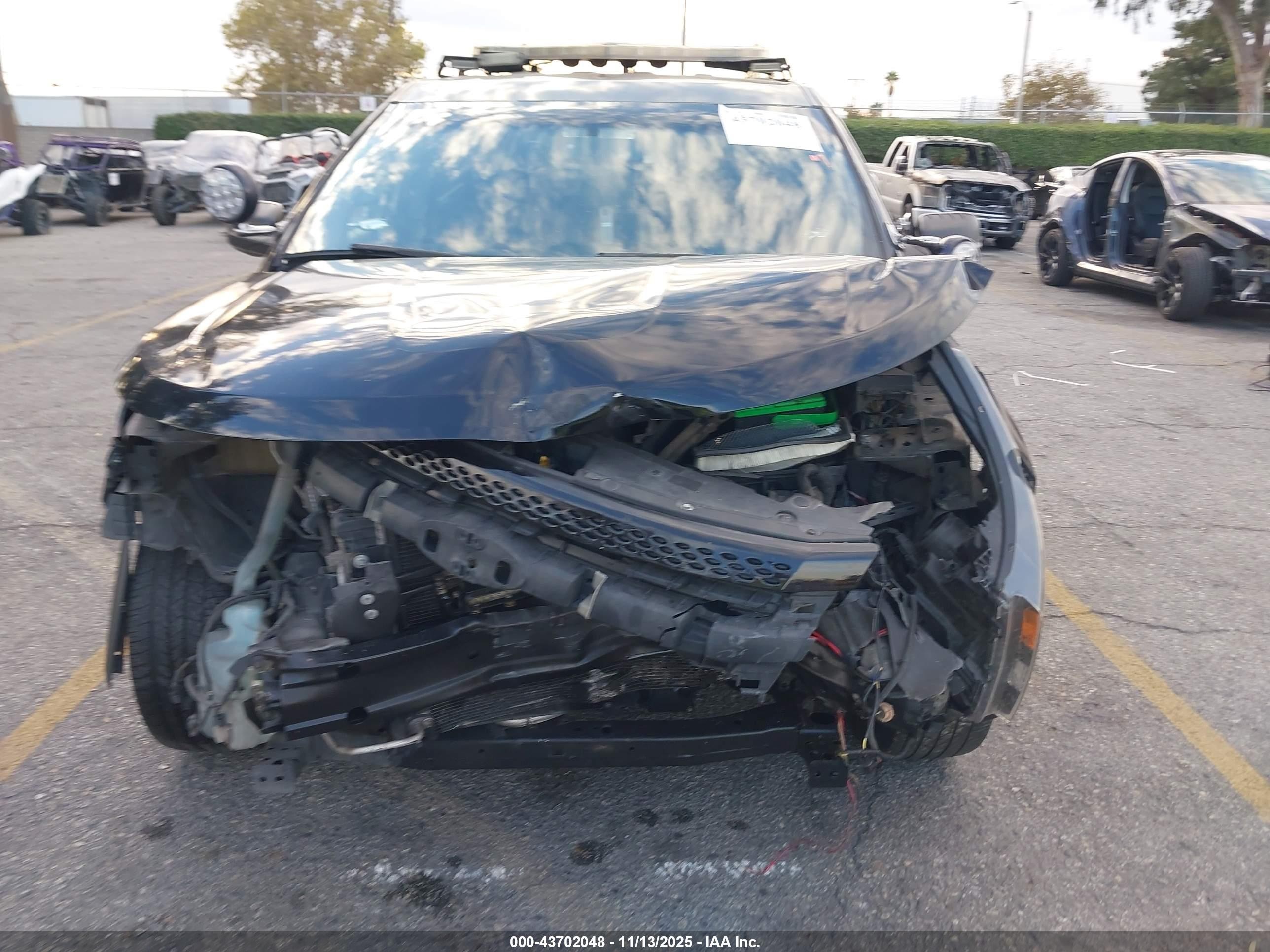 2015 Ford Utility Police Interceptor   Black vin: 1FM5K8AR8FGB41356