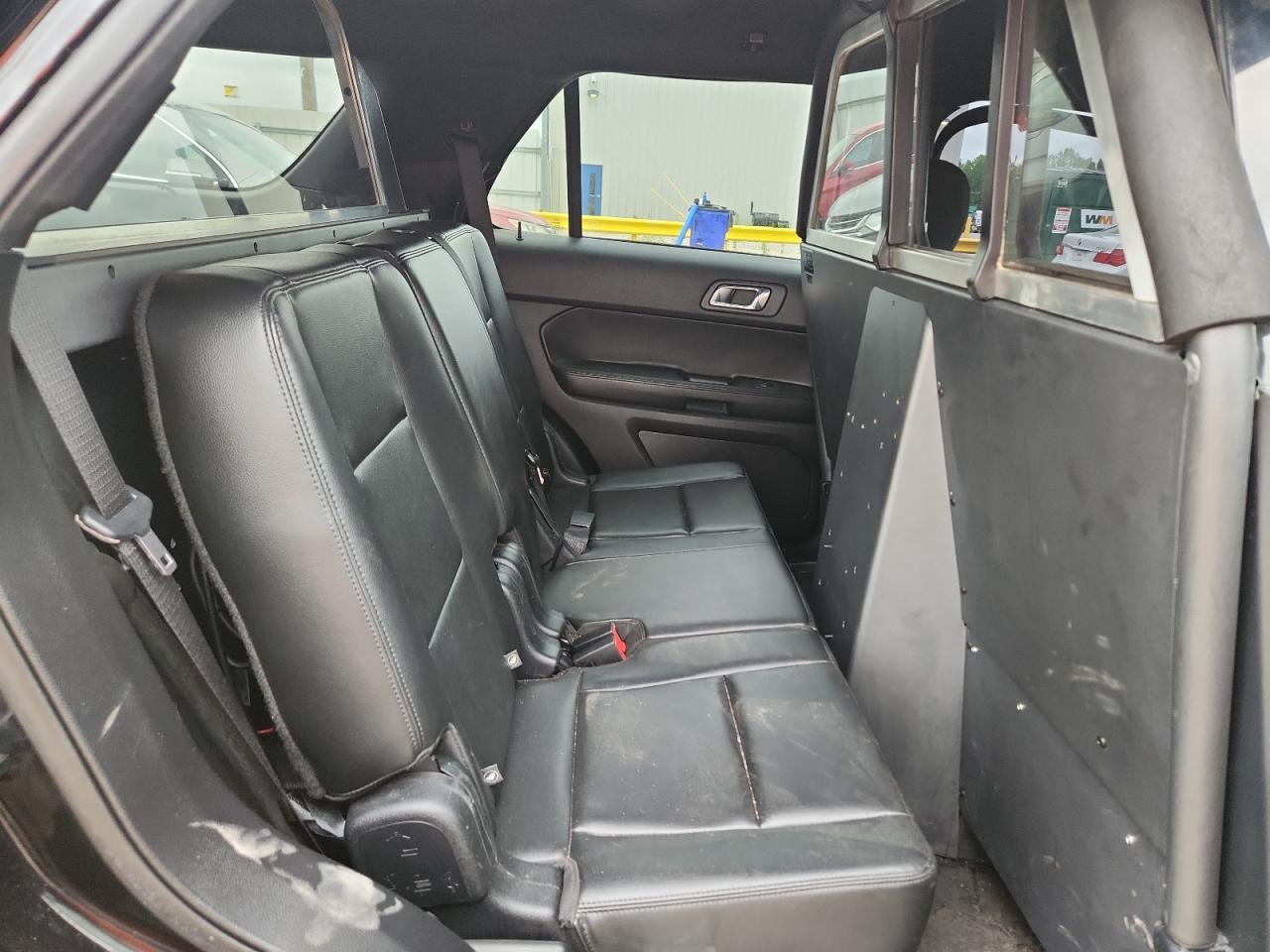 2017 Ford Explorer Police Interceptor Black vin: 1FM5K8AR8HGA79279