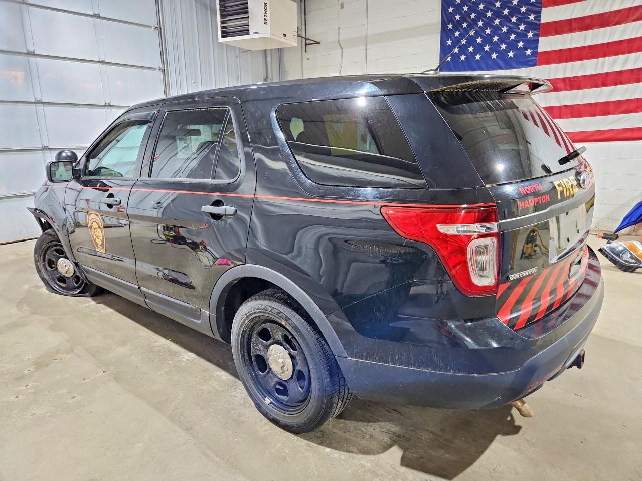 2013 Ford Explorer Police Interceptor Black vin: 1FM5K8AR9DGA51064