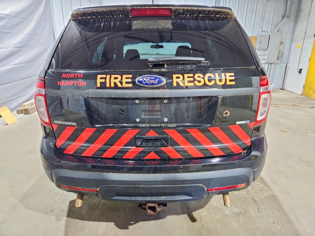 2013 Ford Explorer Police Interceptor Black vin: 1FM5K8AR9DGA51064