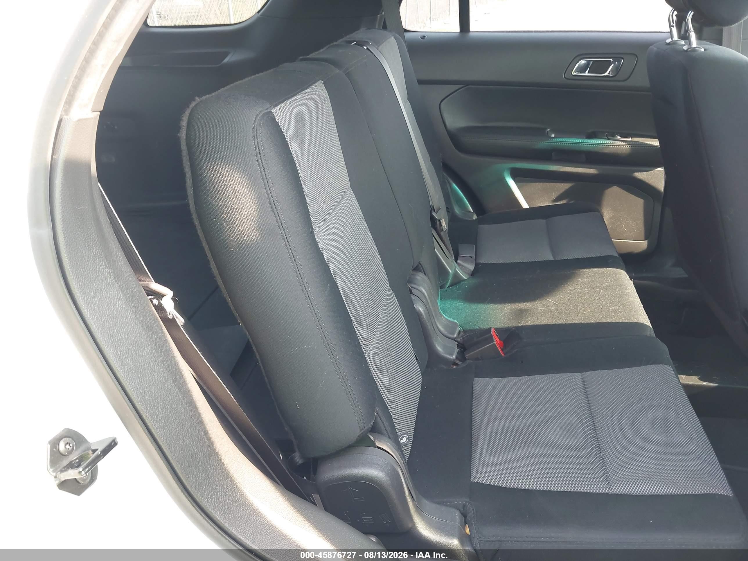 2014 Ford Utility Police Interceptor   Белый vin: 1FM5K8AR9EGB45396