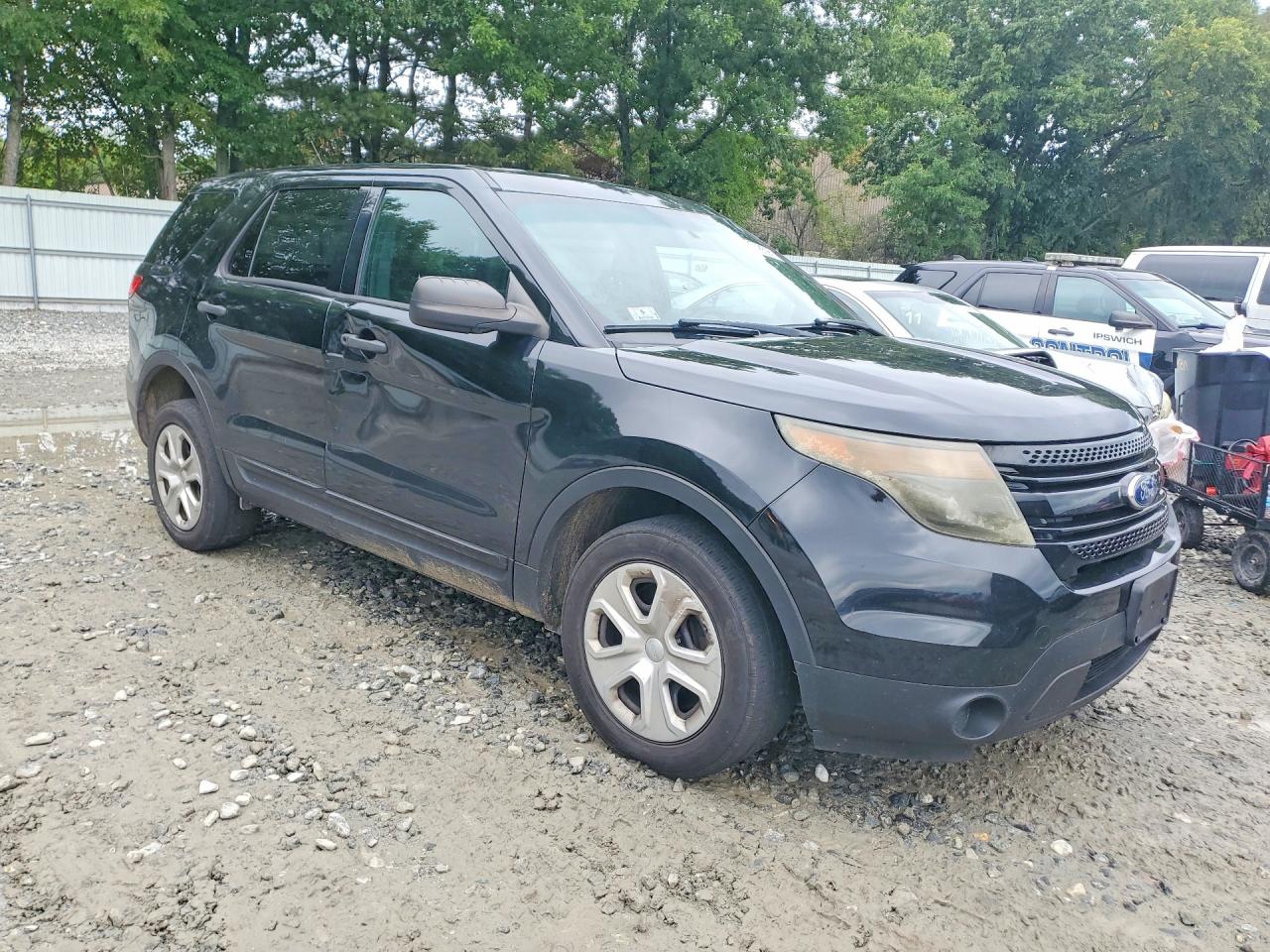 2014 Ford Explorer Police Interceptor Black vin: 1FM5K8AR9EGC08660
