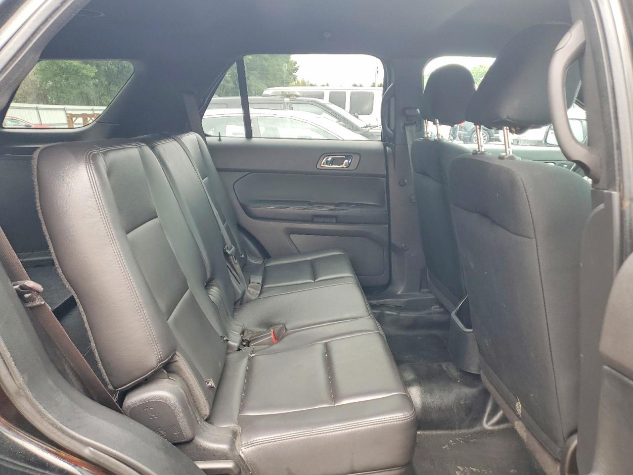 2014 Ford Explorer Police Interceptor Black vin: 1FM5K8AR9EGC08660