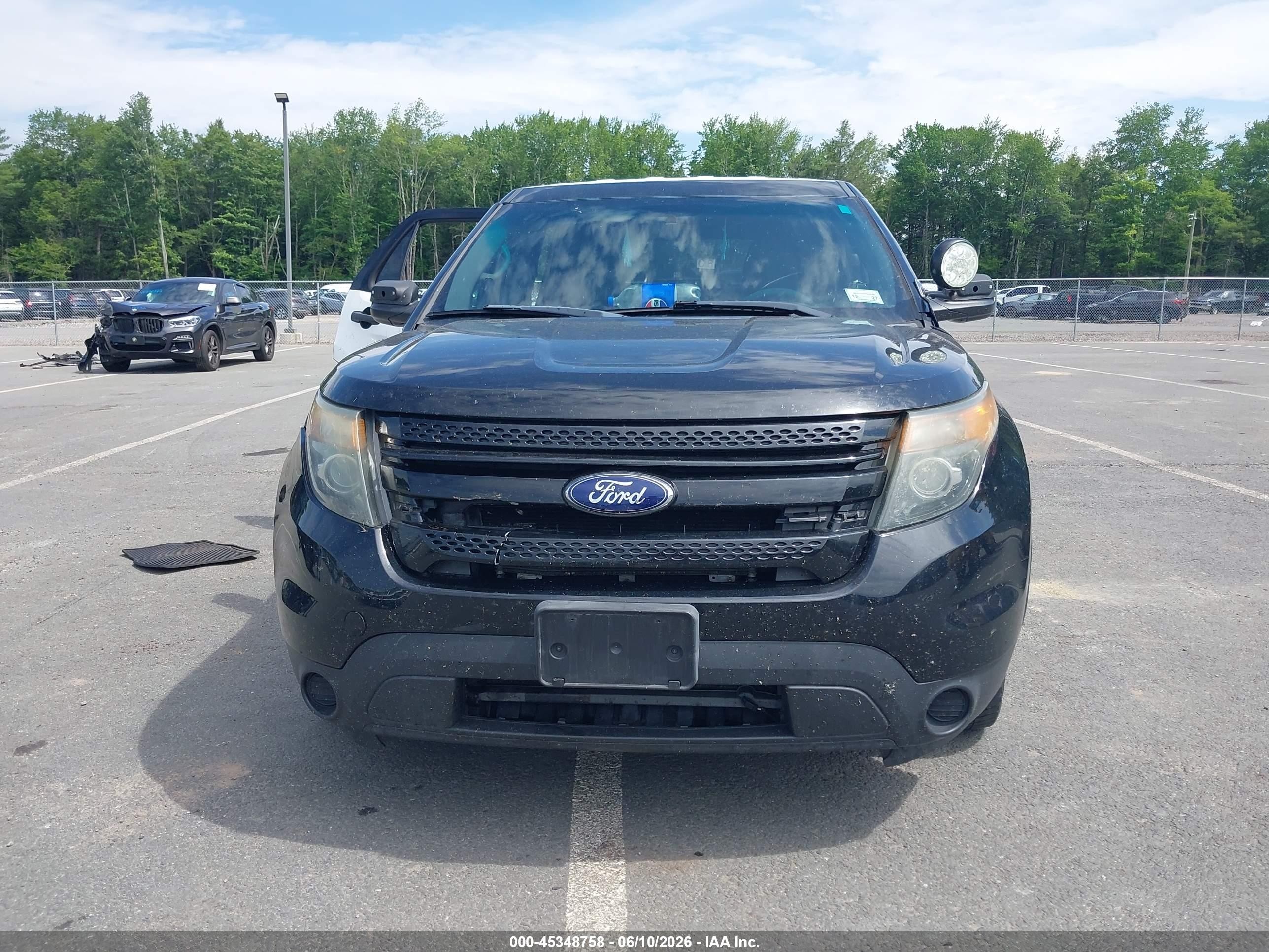 2014 Ford Utility Police Interceptor   Black vin: 1FM5K8AR9EGC60435