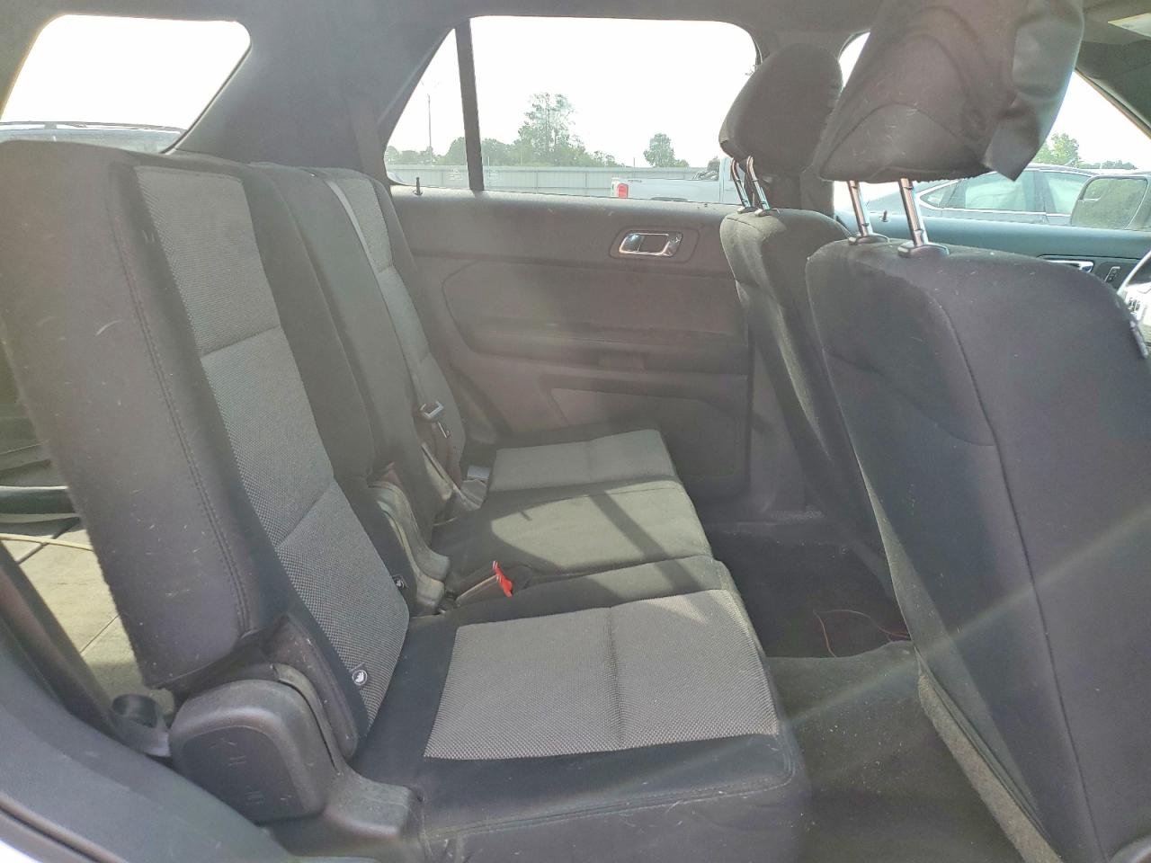 2013 Ford Explorer Police Interceptor White vin: 1FM5K8ARXDGA31325