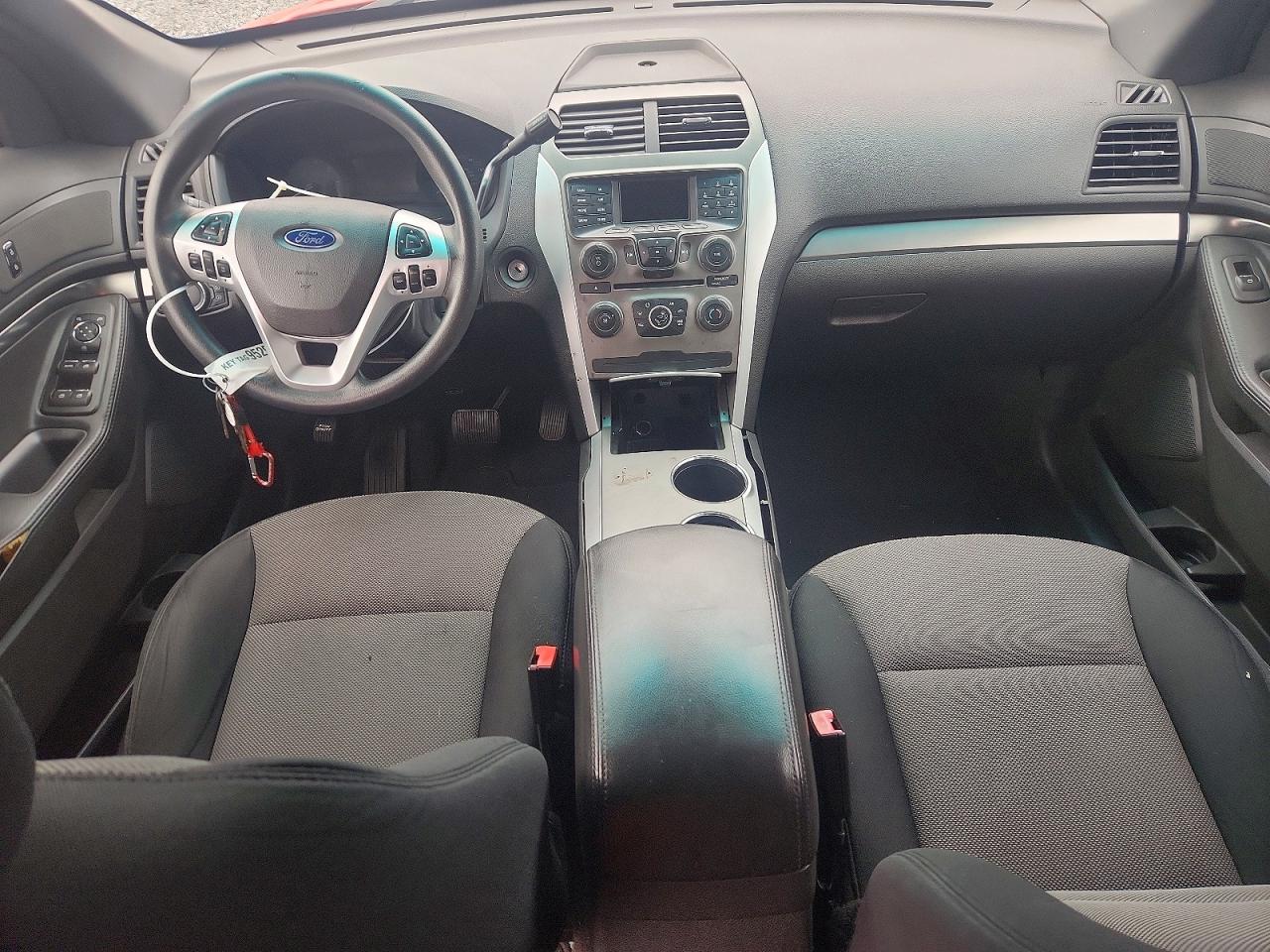 2013 Ford Explorer Police Interceptor Red vin: 1FM5K8ARXDGA76622