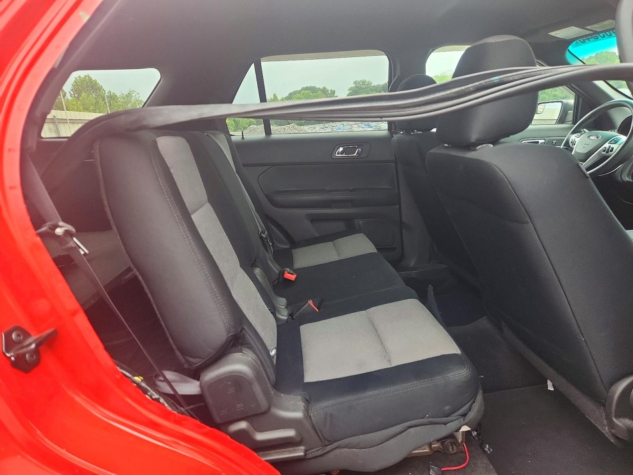 2013 Ford Explorer Police Interceptor Red vin: 1FM5K8ARXDGA76622