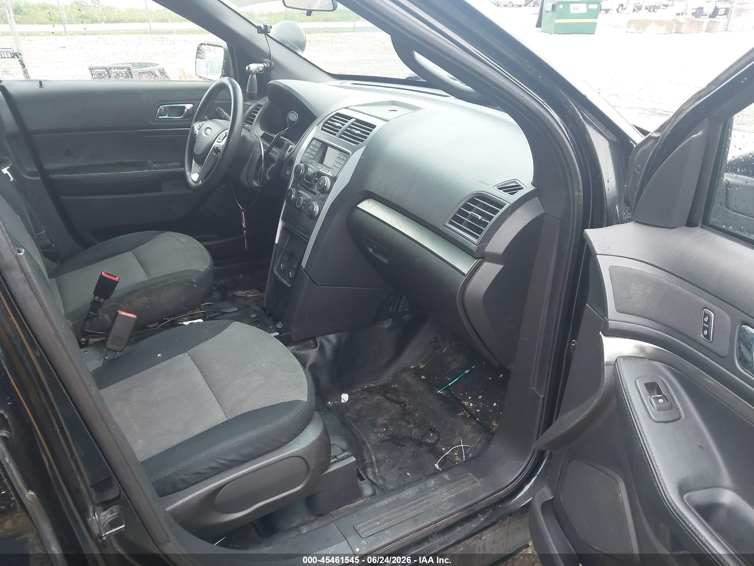 2014 Ford Utility Police Interceptor   Black vin: 1FM5K8ARXEGC02169