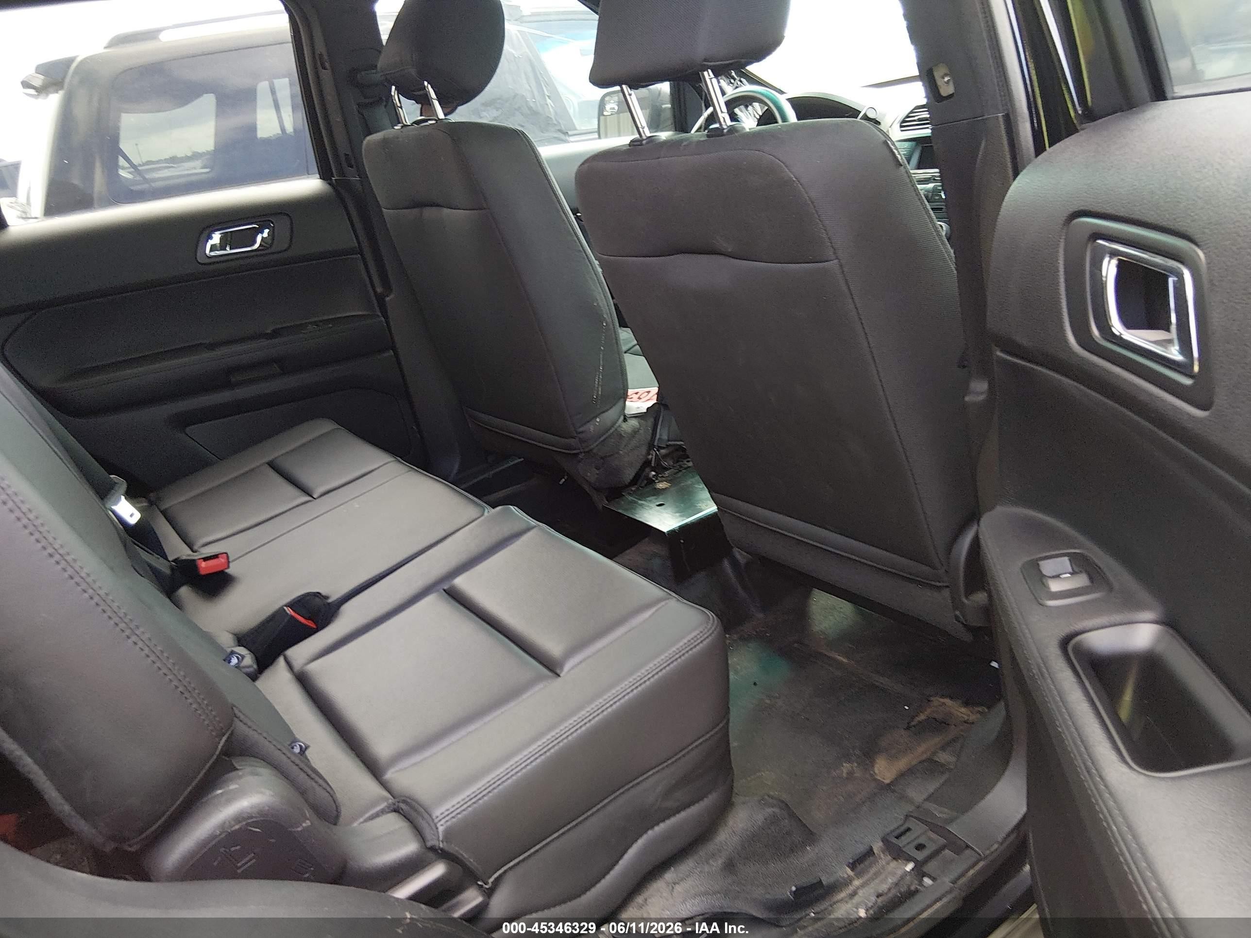 2016 Ford Utility Police Interceptor Black vin: 1FM5K8ARXGGD16448
