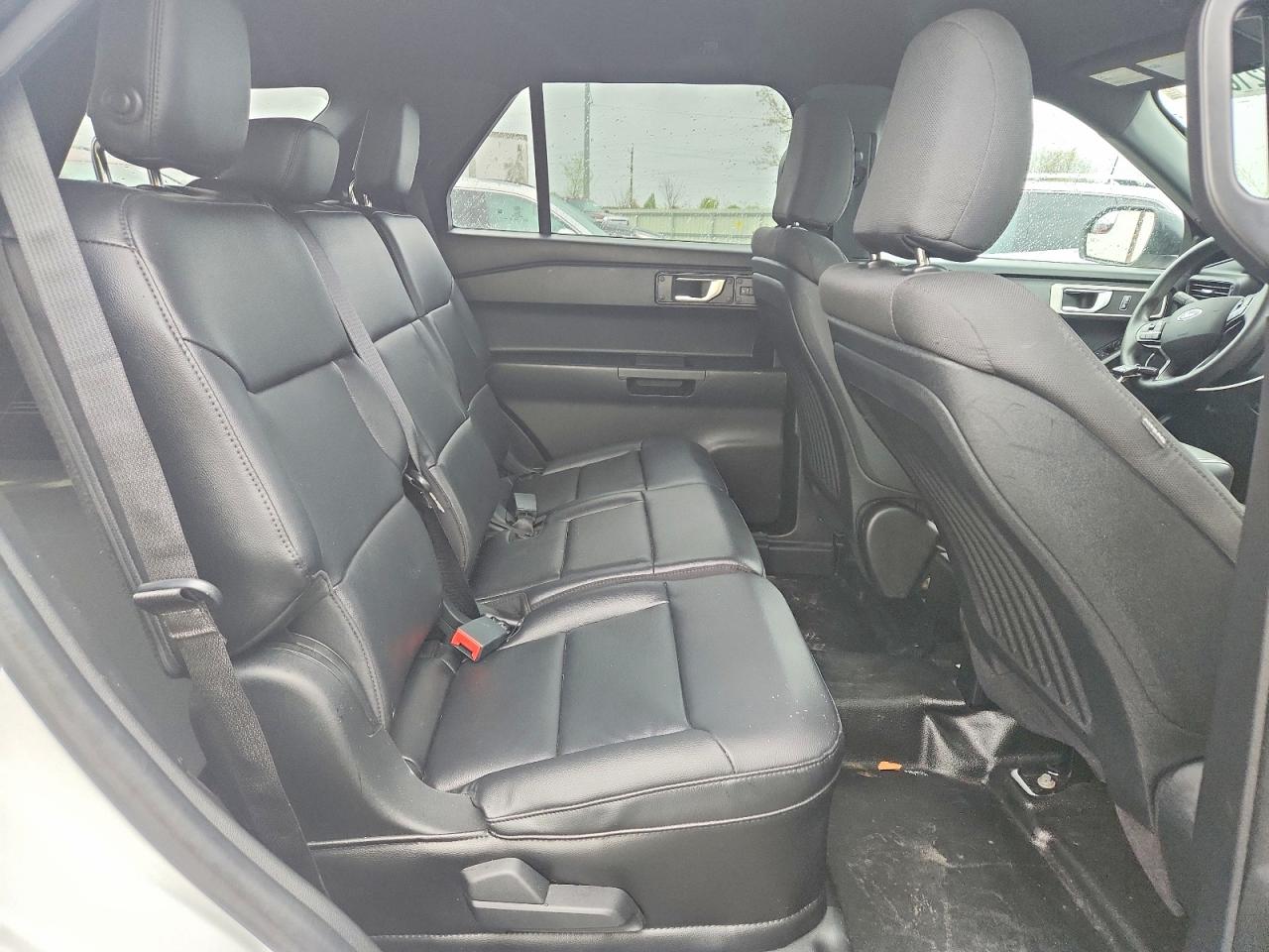 2020 Ford Explorer Police Interceptor White vin: 1FM5K8AW4LGC48860