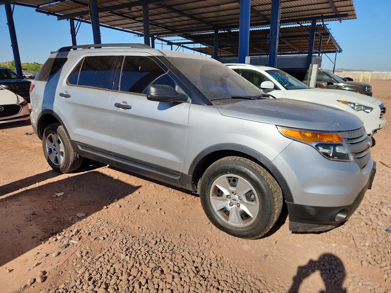 2013 Ford Explorer Silver vin: 1FM5K8B80DGC49926