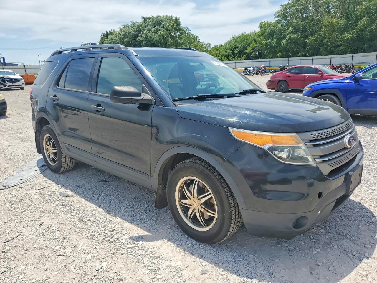 2014 Ford Explorer Black vin: 1FM5K8B80EGA48982