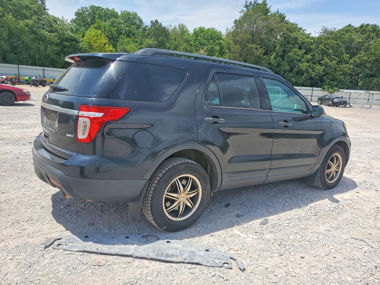 2014 Ford Explorer Black vin: 1FM5K8B80EGA48982