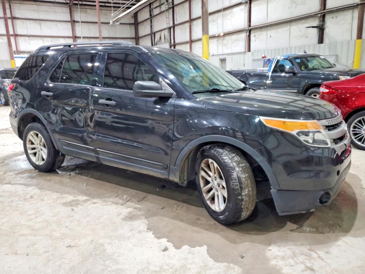2015 Ford Explorer Black vin: 1FM5K8B80FGC34040
