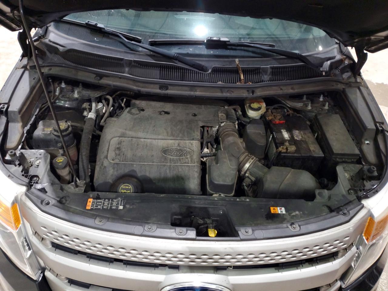 2015 Ford Explorer Black vin: 1FM5K8B80FGC34040