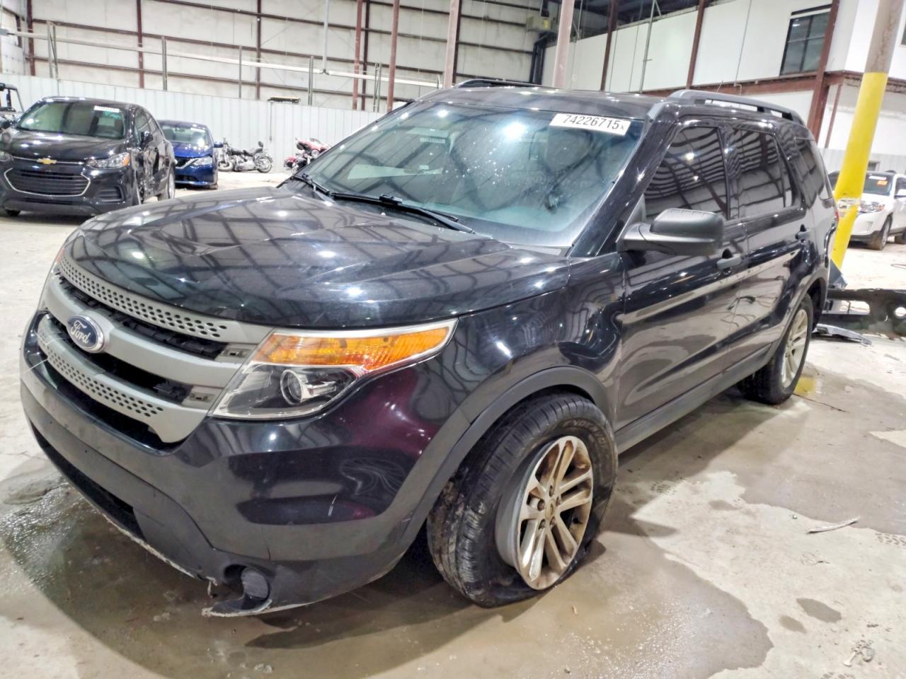2015 Ford Explorer Black vin: 1FM5K8B80FGC34040