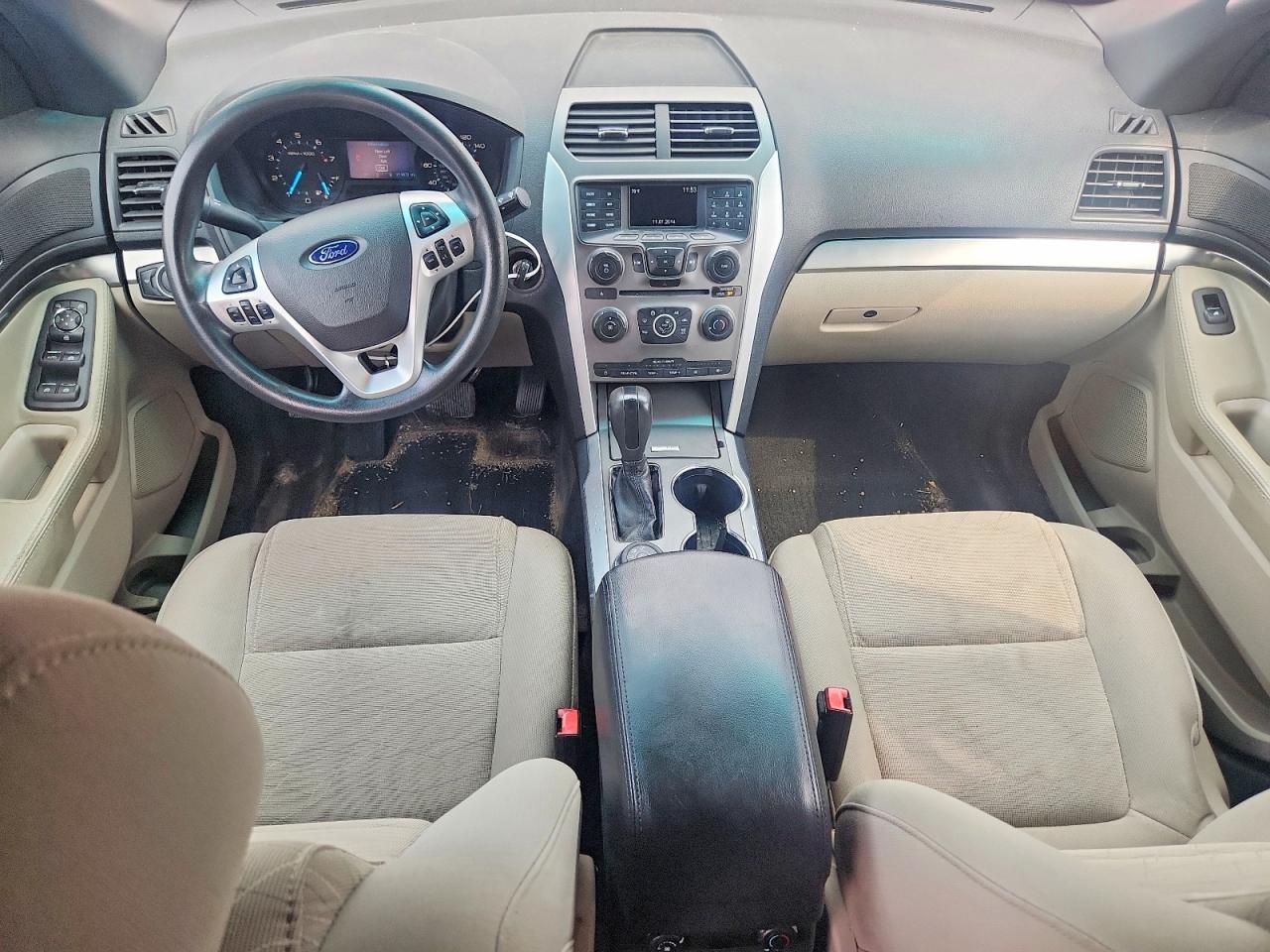 2015 Ford Explorer Red vin: 1FM5K8B80FGC63747