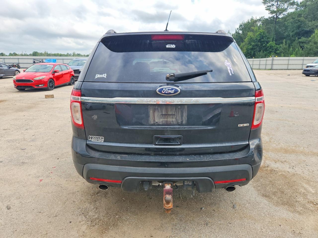2013 Ford Explorer Black vin: 1FM5K8B81DGA94383