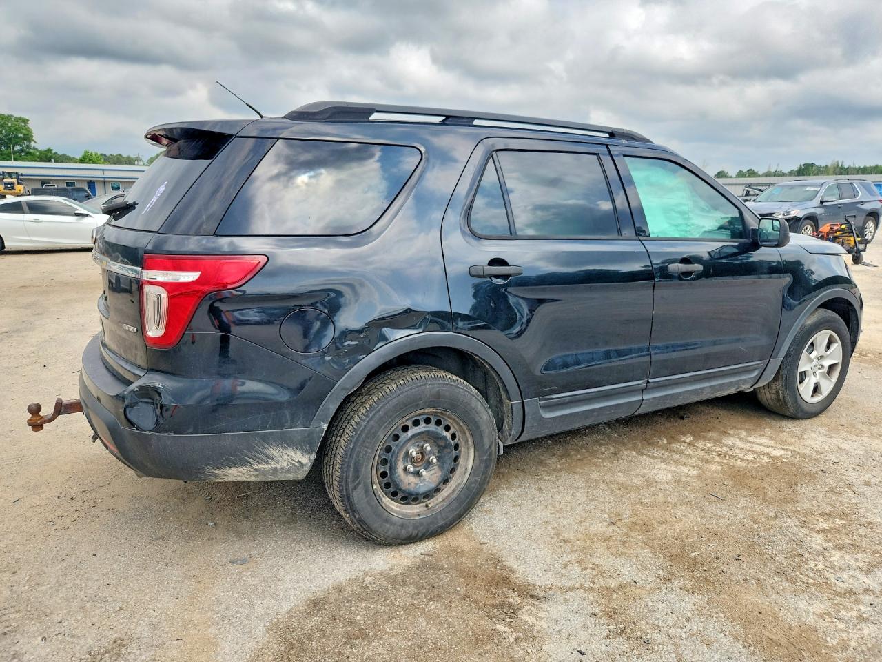 2013 Ford Explorer Black vin: 1FM5K8B81DGA94383